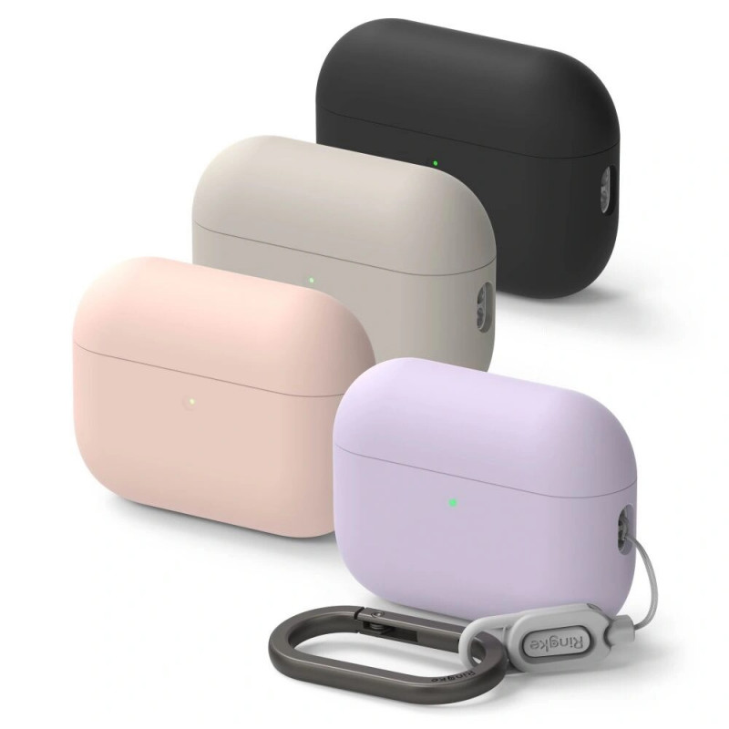 Ringke Silicone dėklas Apple AirPods Pro 3, Stone (bėžinis)