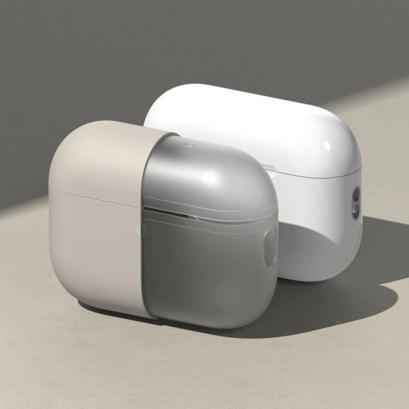 Ringke Silicone dėklas Apple AirPods Pro 3, Stone (bėžinis)