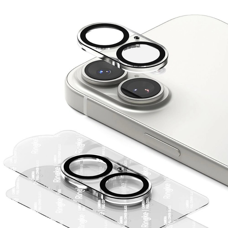 Ringke Camera Full Cover apsauga Apple iPhone 17 kamerai, juoda (2 vnt.)