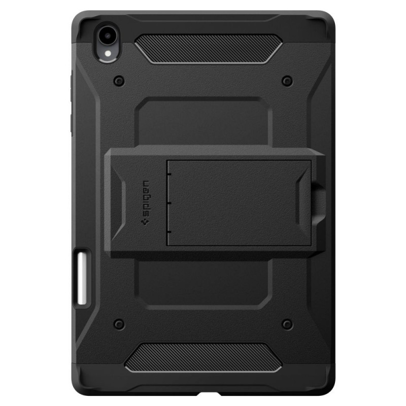 Spigen Tough Armor Pro ACS11827 planšetinio kompiuterio dėklas Samsung Galaxy Tab S12+ 12.6 (X840 / X846b), juodas