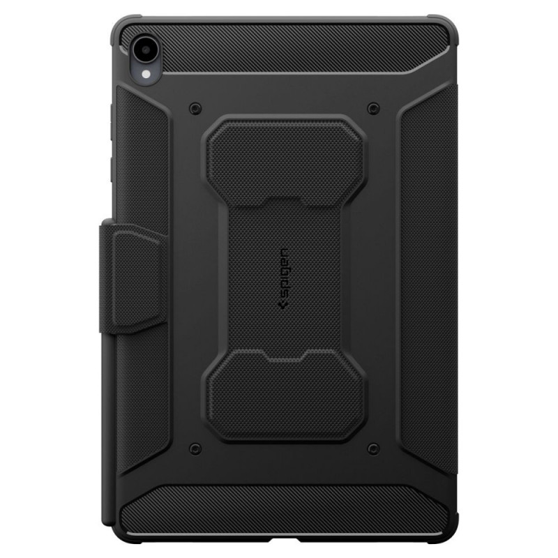 Spigen Rugged Armor ACS11822 planšetinio kompiuterio dėklas Samsung Galaxy Tab S12+ 12.6 (X840 / X846b), matinis juodas