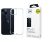 3mk Just20g Clear Case išmaniojo telefono Apple iPhone 15 Plus dėklas, permatomas