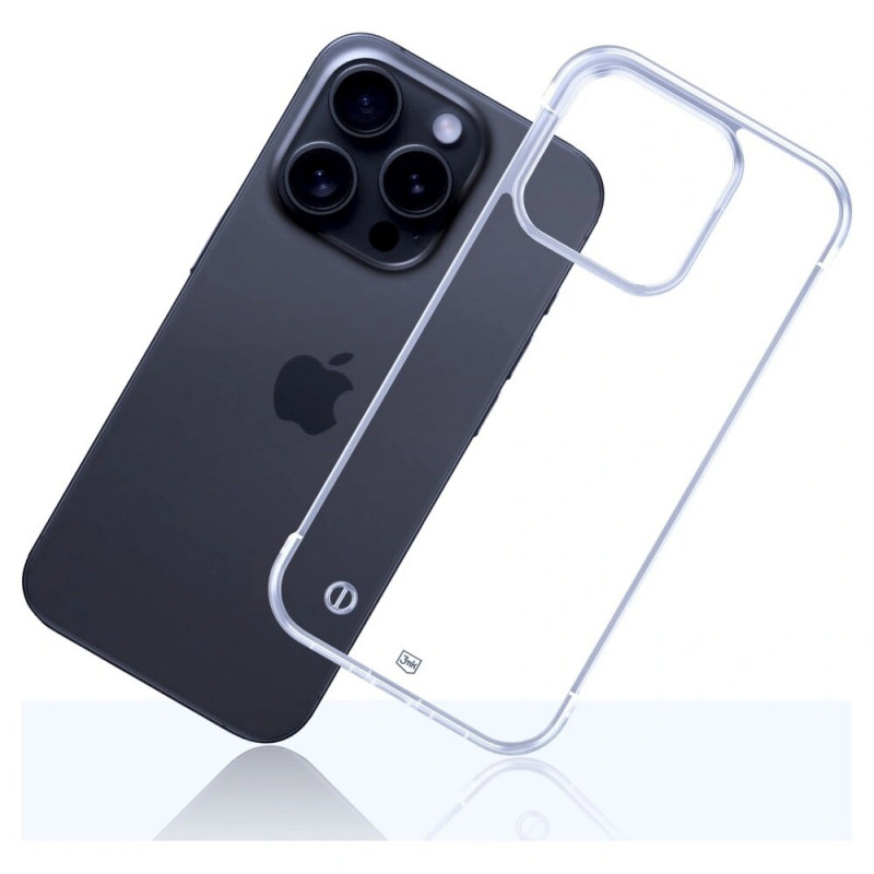 3mk Just20g Clear Case Apple iPhone 14 Pro Max išmaniojo telefono dėklas, permatomas