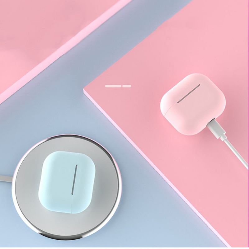 Tech-Protect Icon silikoninis dėklas Apple AirPods 3, juodas