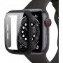 Tech-Protect Defense360 dėklas su grūdintu stiklu Apple Watch 4/5/6/7/8/9/SE 44/45 mm, juodas