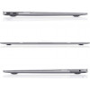 Tech-Protect SmartShell matinė juoda dėklas Apple MacBook Air 13 2022-2024