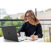 Tech-Protect SmartShell matinė juoda dėklas Apple MacBook Air 13 2022-2024