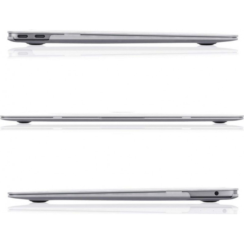 Tech-Protect SmartShell dėklas Apple MacBook Air 13 2022-2024, glitter clear