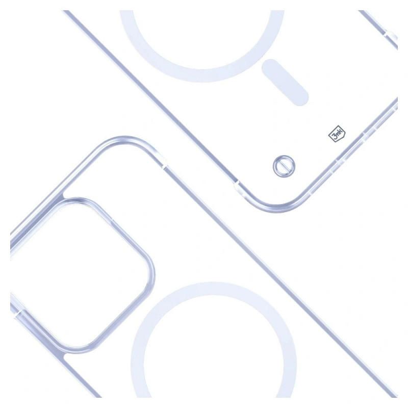 3mk Just20g MagCase Apple iPhone 14 Pro išmaniojo telefono dėklas, permatomas
