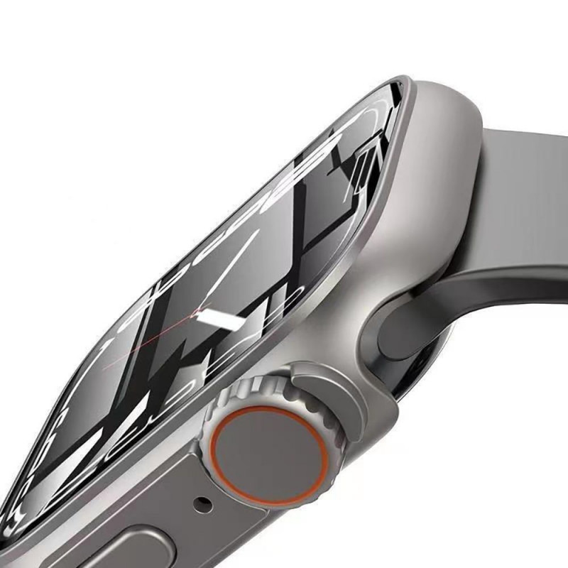 Tech-Protect Defense360 dėklas Apple Watch 4/5/6/7/8/9/SE 44/45 mm, juodas/oranžinis