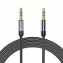 Tech-Protect UltraBoost 3.5 mm mini jack – 3.5 mm mini jack kabelis, 1,5 m, juodas