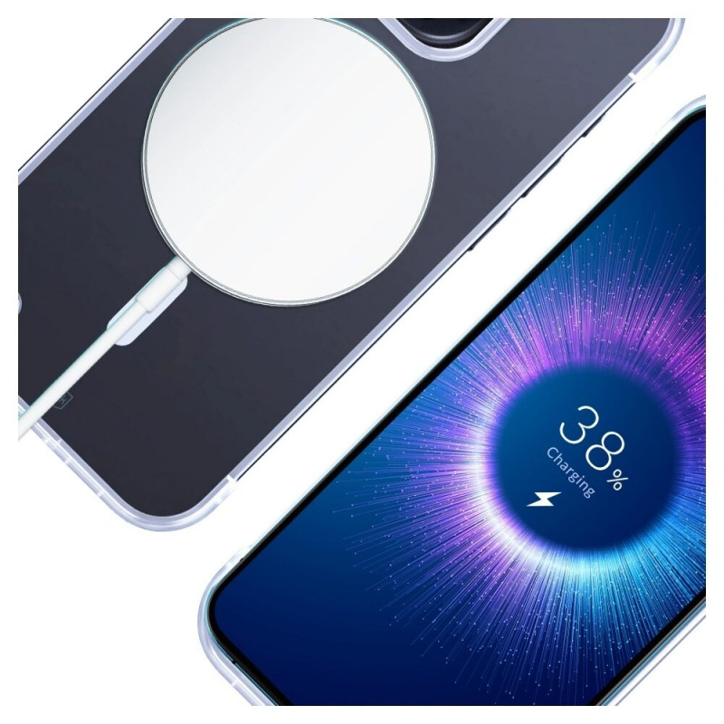 3mk Just20g MagCase išmaniojo telefono dėklas Apple iPhone 15 Pro, permatomas