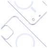 3mk Just20g MagCase išmaniojo telefono dėklas Apple iPhone 15 Plus, skaidrus