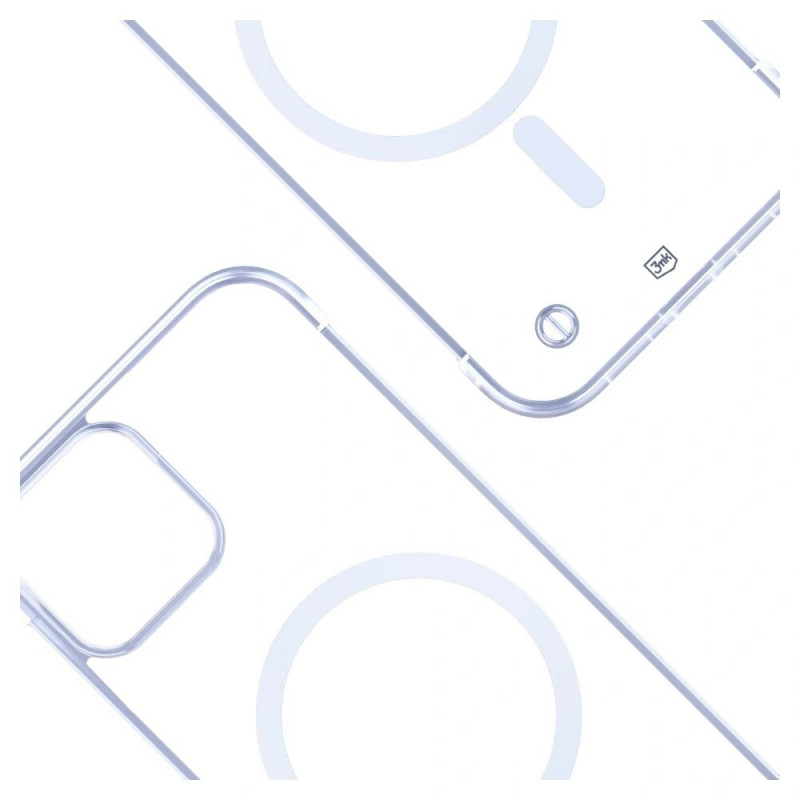 3mk Just20g MagCase išmaniojo telefono dėklas Apple iPhone 15 Plus, skaidrus