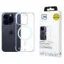 3mk Just20g MagCase Apple iPhone 15 Pro Max išmaniojo telefono dėklas, permatomas