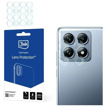 3mk Lens Protection hibridinis stiklas Xiaomi 14T / 14T Pro fotoaparato objektyvui (4 vnt.)