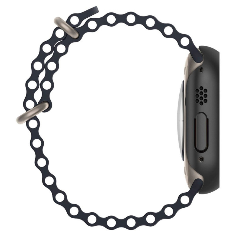 Spigen Thin Fit Spigen dėklas, skirtas Apple Watch Ultra 1 / 2 / 3 49 mm, juodas