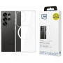 3MK Clear MagCase, skaidrus, skirtas Samsung Galaxy S25 Ultra, MagSafe