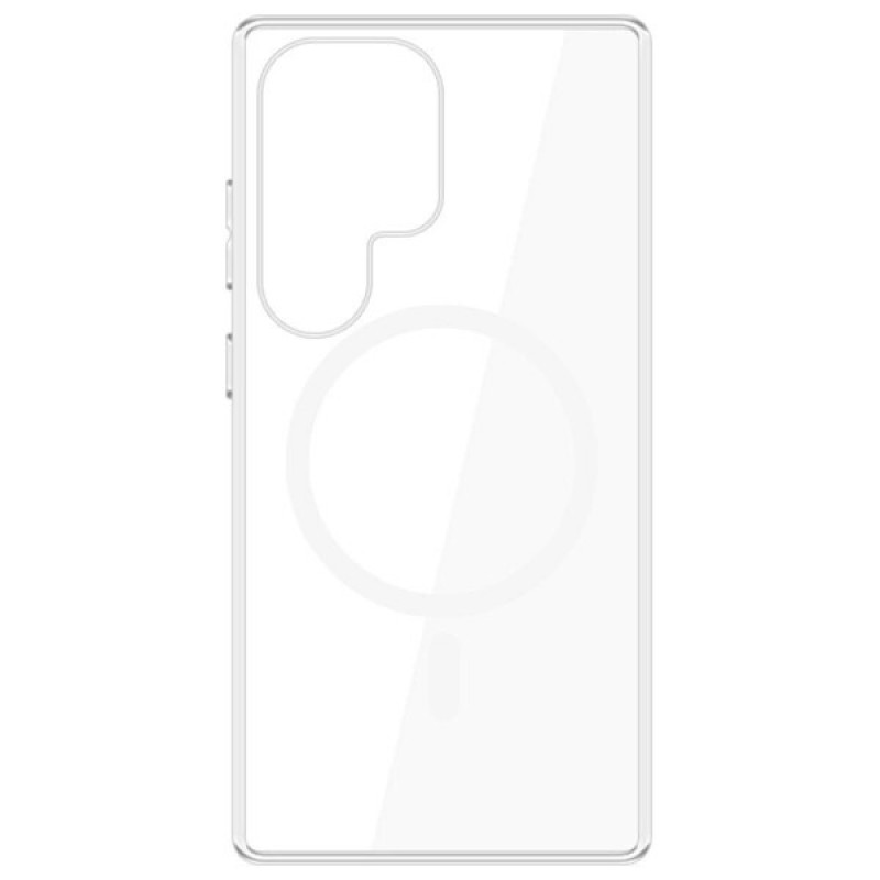 3MK Clear MagCase, skaidrus, skirtas Samsung Galaxy S25 Ultra, MagSafe