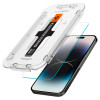 Spigen GLAS.tR EZ Fit grūdintas stiklas Apple iPhone 14 Pro Max (2 vnt.)