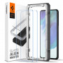 Spigen AlignMaster GLAS.tR grūdintas stiklas, skirta Samsung Galaxy S21 FE (2 vnt.)