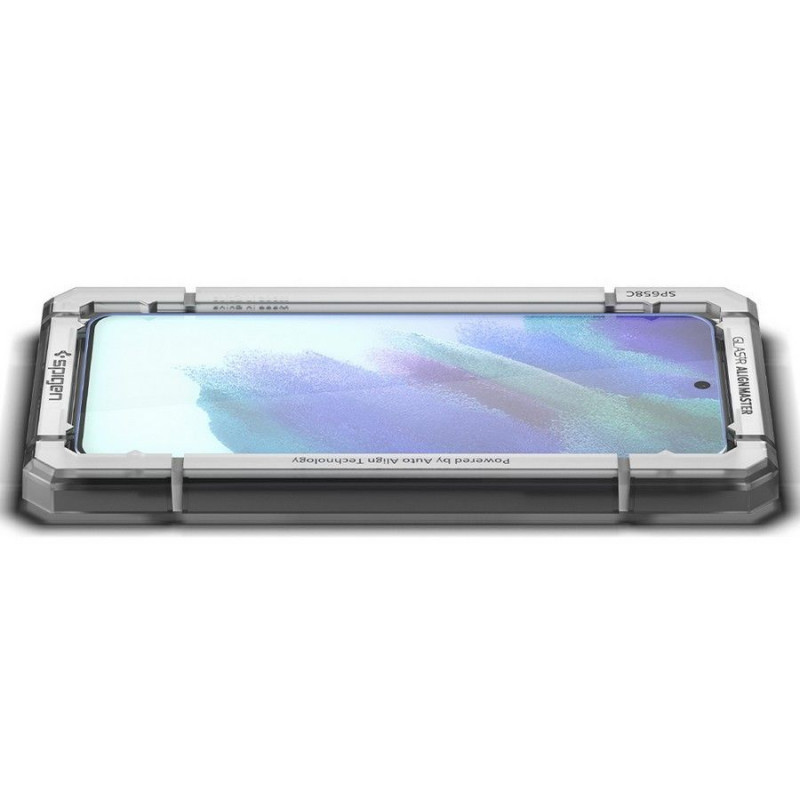 Spigen AlignMaster GLAS.tR grūdintas stiklas, skirta Samsung Galaxy S21 FE (2 vnt.)