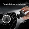 Spigen H12 magnetinis telefonų laikiklis automobilio oro ventiliacijai 000CD20115, juodas