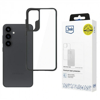 3MK Satin Armor Case+ dėklas Samsung Galaxy S25+, permatomas