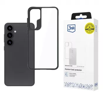 3MK Satin Armor Case+ dėklas Samsung Galaxy S25, permatomas