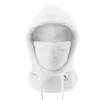 Qunature Arctic Velvet slidinėjimo balaklava, M dydis, balta