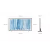 Samsung The Frame Pro Neo GQ65LS03HWUXZG 65 colių 4K televizorius, 2026 metų modelis, su Wireless One Connect Box