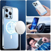 Tech-Protect Flexair Hybrid MagSafe Apple iPhone 12 mini dėklas (THP1255CL), permatomas