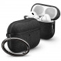 Spigen Urban Fit ACS09830 dėklas Apple AirPods Pro 3 ausinukams, juodas