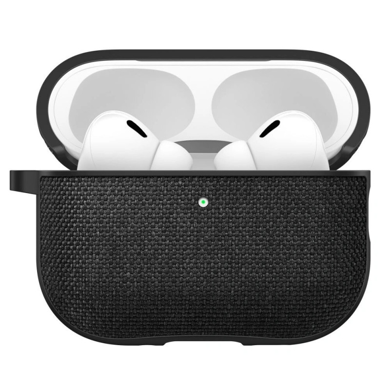 Spigen Urban Fit ACS09830 dėklas Apple AirPods Pro 3 ausinukams, juodas