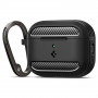 Spigen Rugged Armor ACS09822 dėklas Apple AirPods Pro 3, matte black