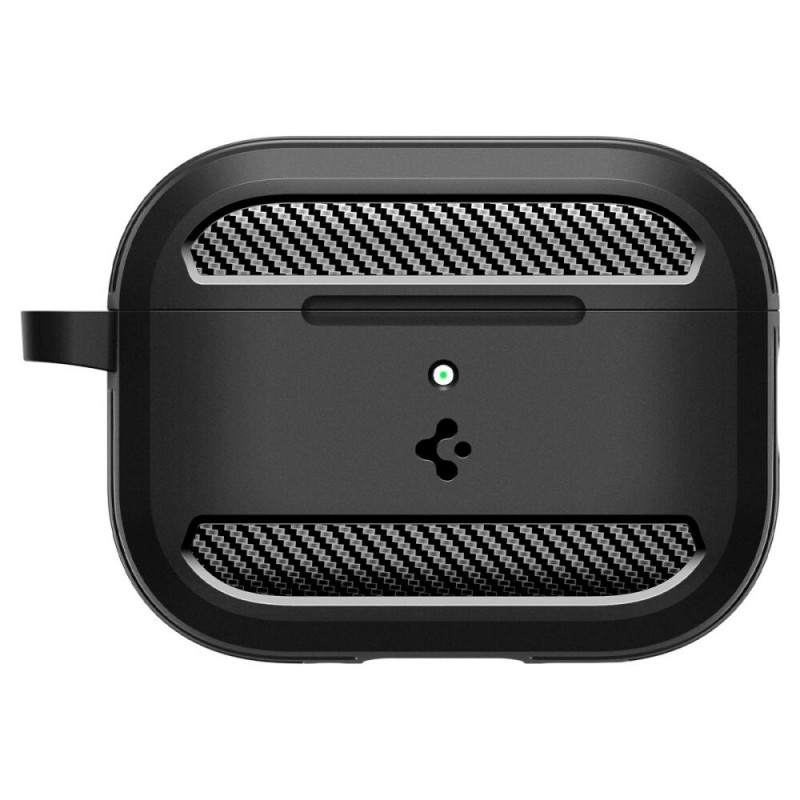 Spigen Rugged Armor ACS09822 dėklas Apple AirPods Pro 3, matte black