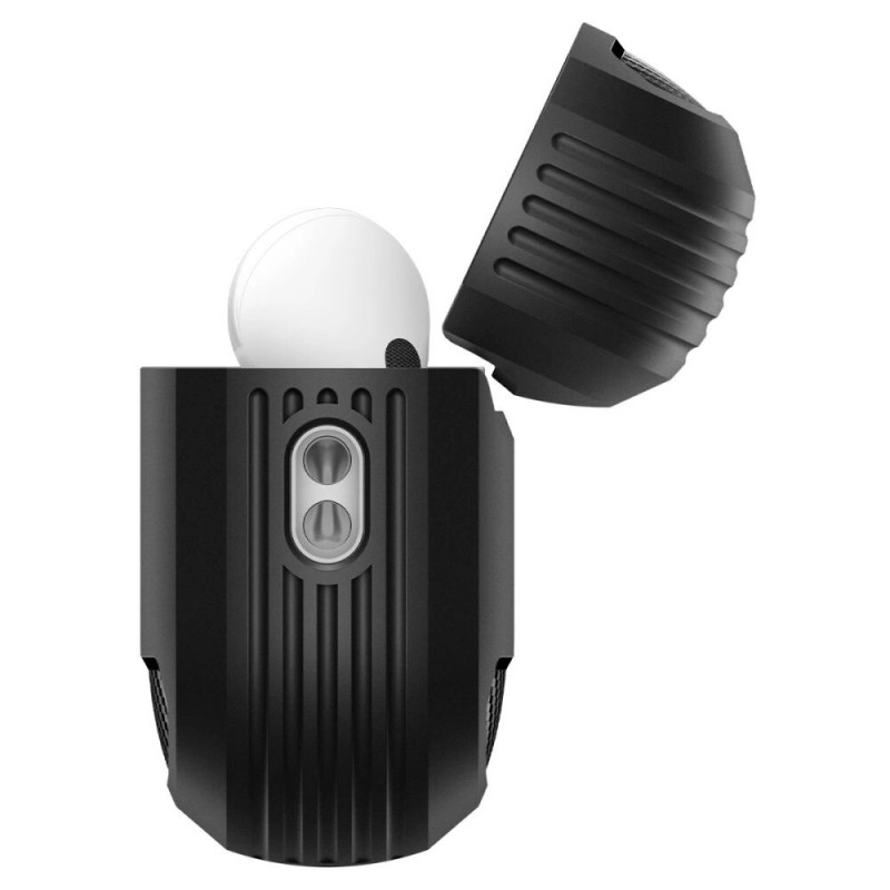 Spigen Rugged Armor ACS09822 dėklas Apple AirPods Pro 3, matte black