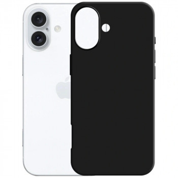 3MK Matt Case Pro dėklas, skirtas Apple iPhone 16, juodas