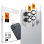 Spigen Optik Pro Glas.tR EZ Fit AGL09413 fotoaparato apsauga, skirta Samsung Galaxy S25 Edge, juoda (2 vnt.)