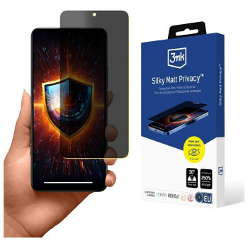 3MK Silky Matt Privacy matinė privatumo apsauginė plėvelė Xiaomi 13T / 13T Pro