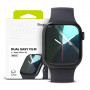 Ringke Dual Easy ekrano apsauginė plėvelė Apple Watch 10 / 11 46 mm, Clear (3 vnt.)