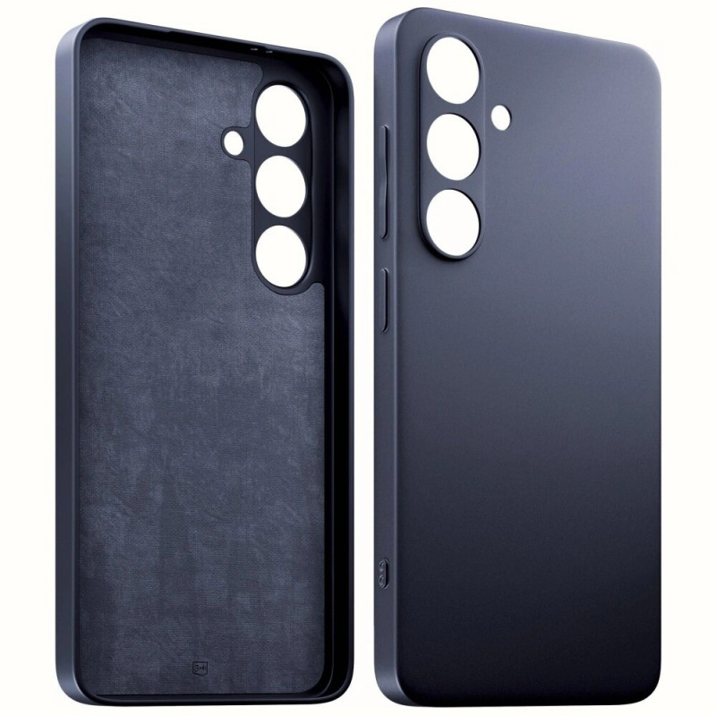 3MK Matt Case Pro dėklas, skirtas Samsung Galaxy S24 FE, juodas