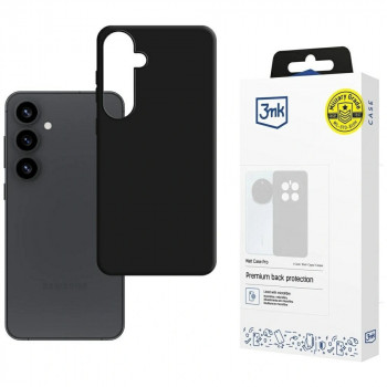 3MK Matt Case Pro dėklas, skirtas Samsung Galaxy S25+, juodas