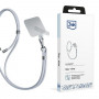 3MK EasyClip telefonų pakabukas, Grey / Silver