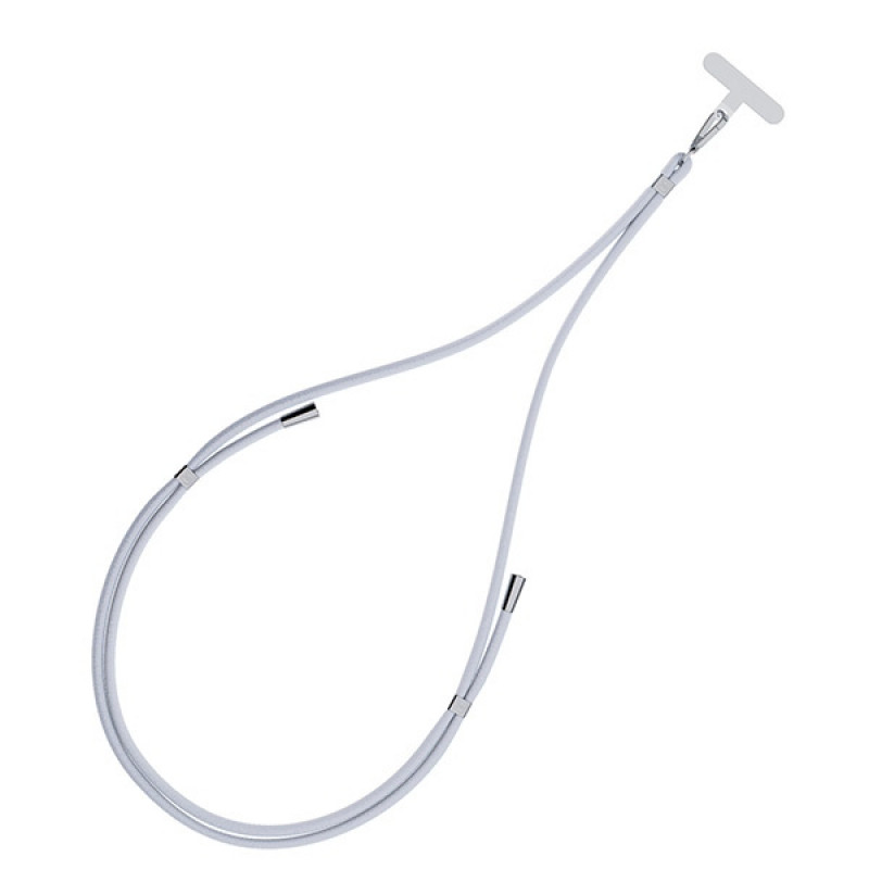 3MK EasyClip telefonų pakabukas, Grey / Silver