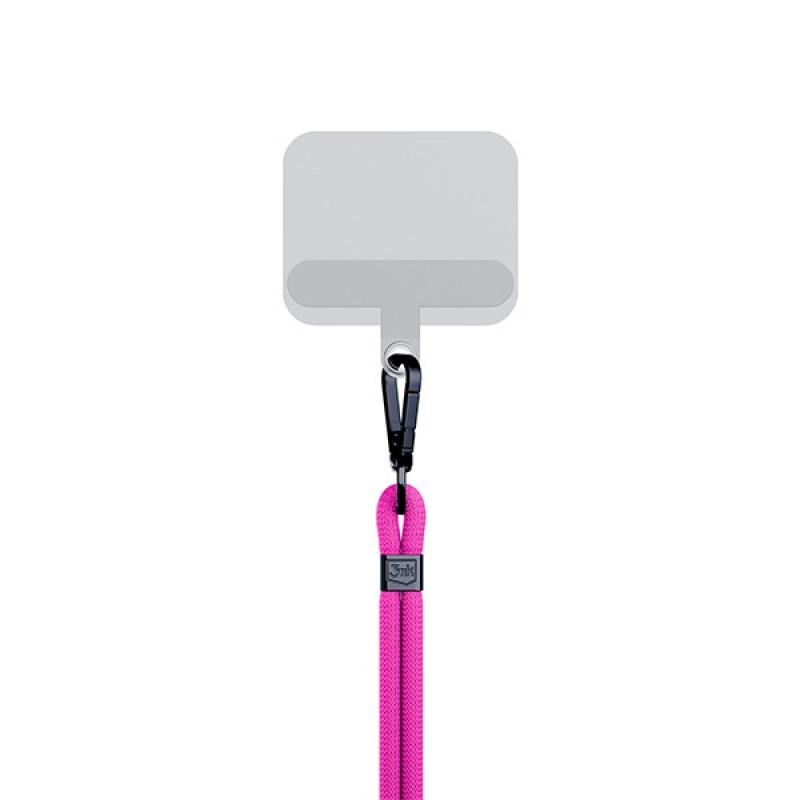 3MK EasyClip telefono pakabukas, Pink / Black