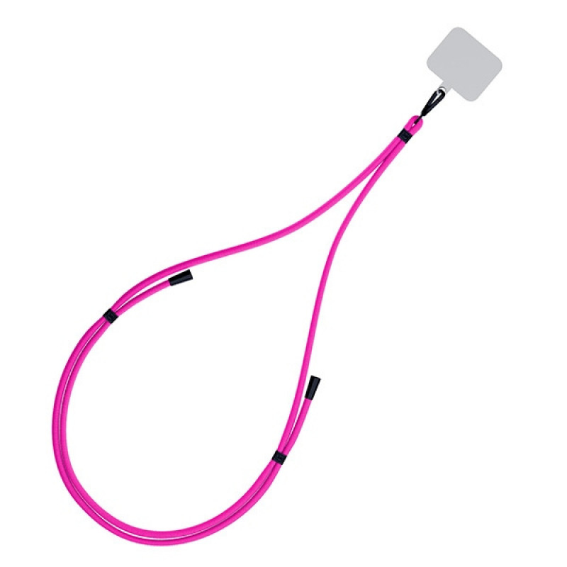 3MK EasyClip telefono pakabukas, Pink / Black