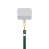 3MK EasyClip telefonų pakabukas, Dark Green / Gold