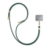 3MK EasyClip telefonų pakabukas, Dark Green / Gold