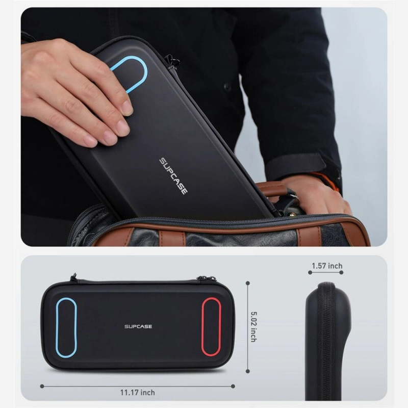 Supcase Carrying Mini nešiojimo dėklas Nintendo Switch 2, juodas
